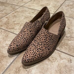 *NWOT* Leopard Print Womens Booties